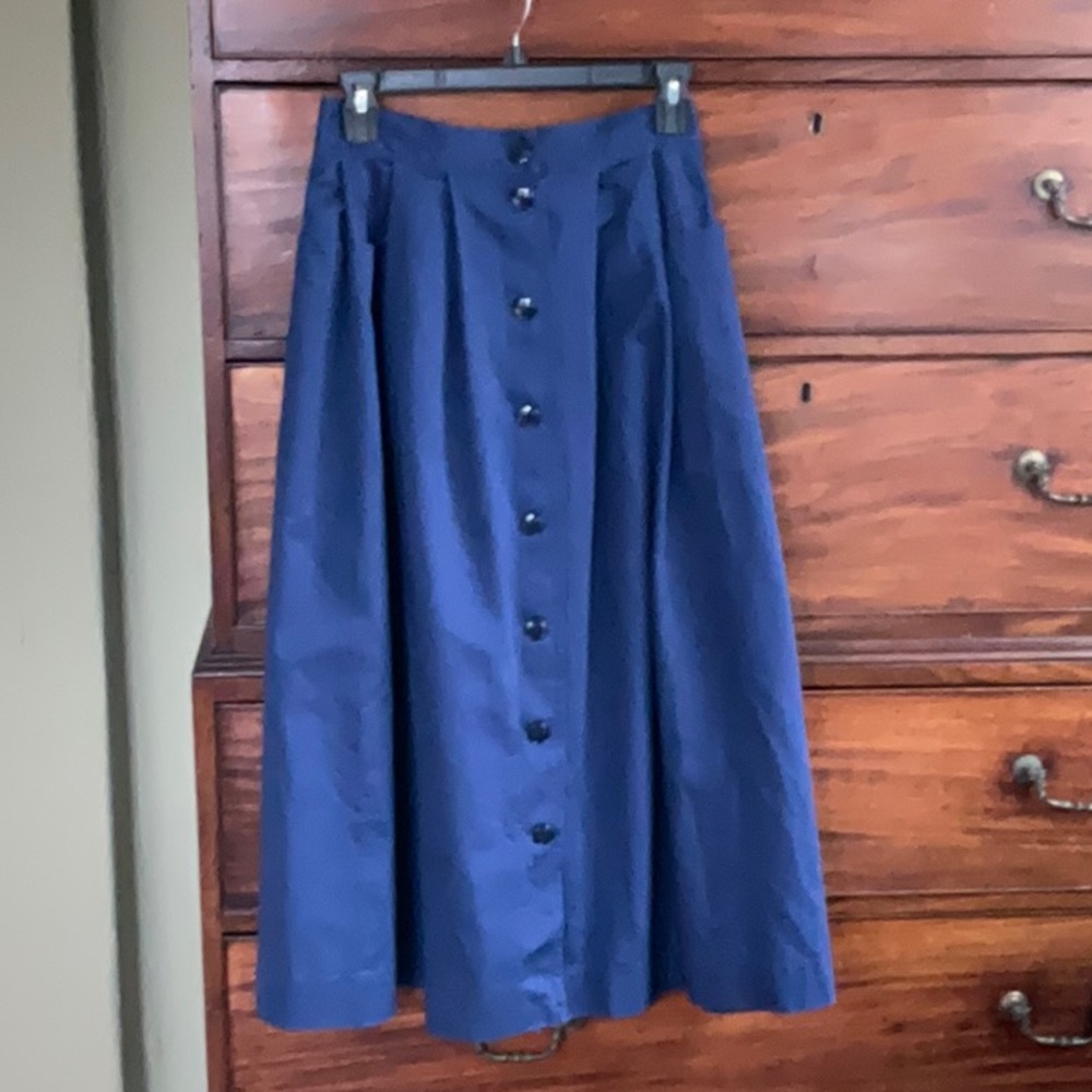Vintage Laura Ashley mid-calf skirt